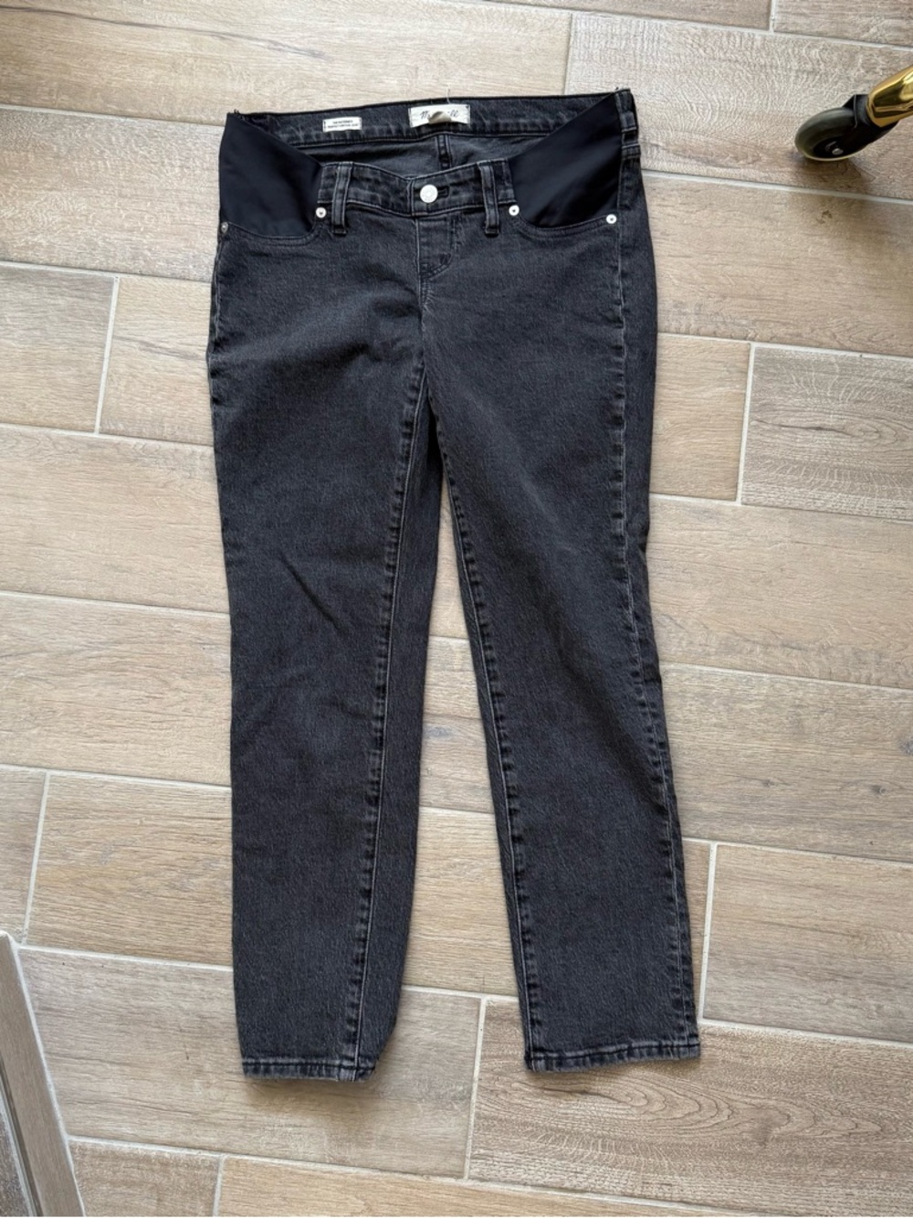 Madewell Black Maternity Jeans